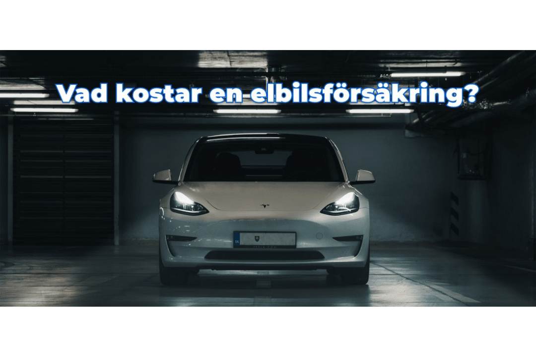 Elbilsförsäkring pris